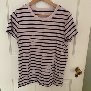 Aerie real soft striped tee